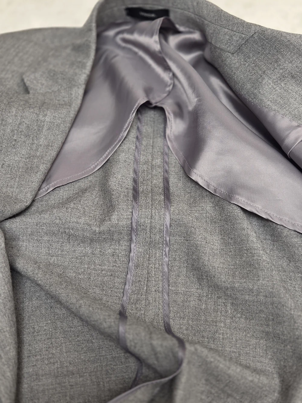 Vince Men's Drago 14.5 Micron Wool Light Gray Italian Sport Coat Blazer (42R)